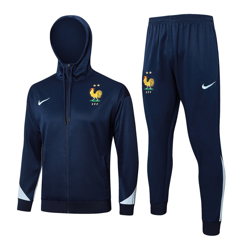 France Dark Blue Tracksuit