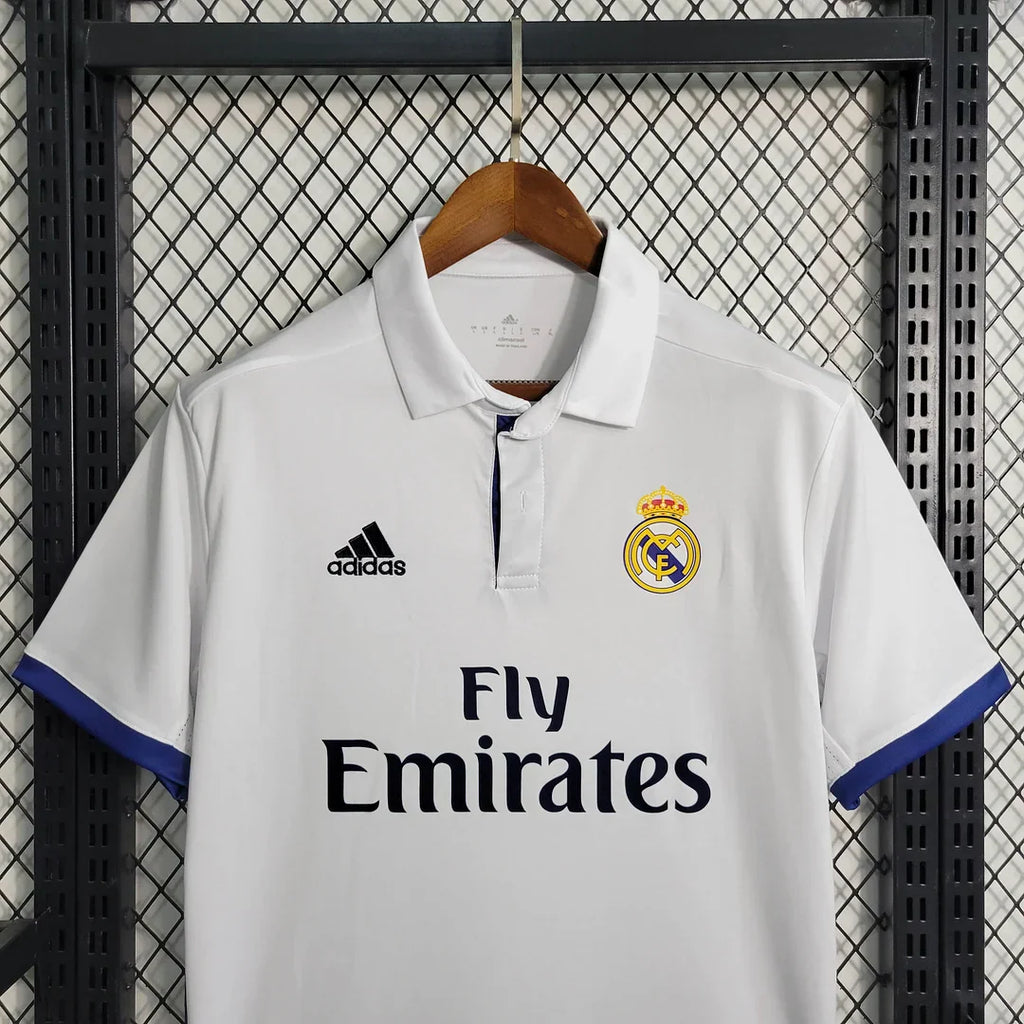 2016/2017 Retro Real Madrid Home Jersey
