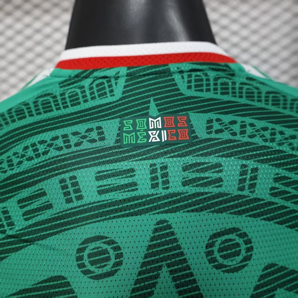 2026 Mexico Home World Cup Kit Long Sleeve Player Version