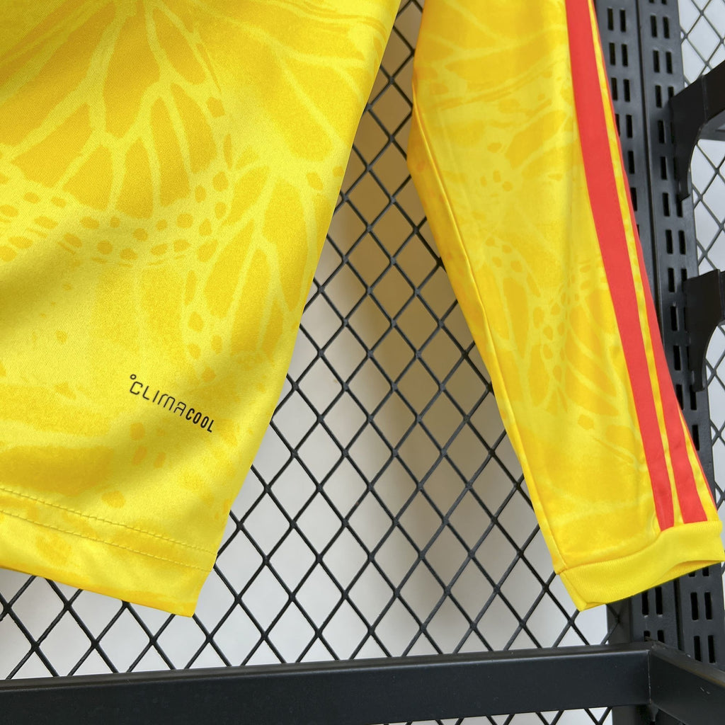 2026 Colombia Home World Cup Kit Long Sleeve Fan Version