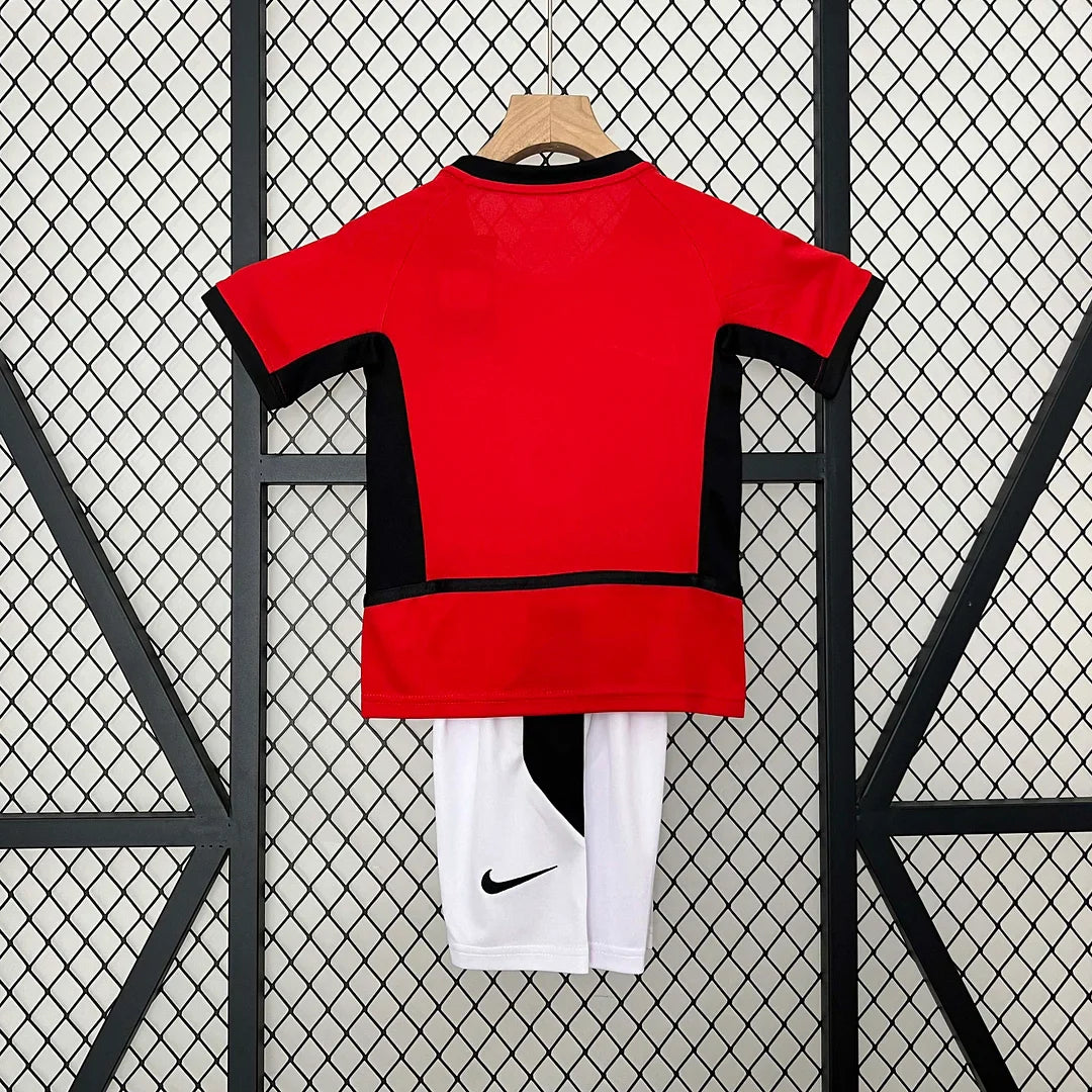 2002/2004 Retro Manchester United Home Kids Size