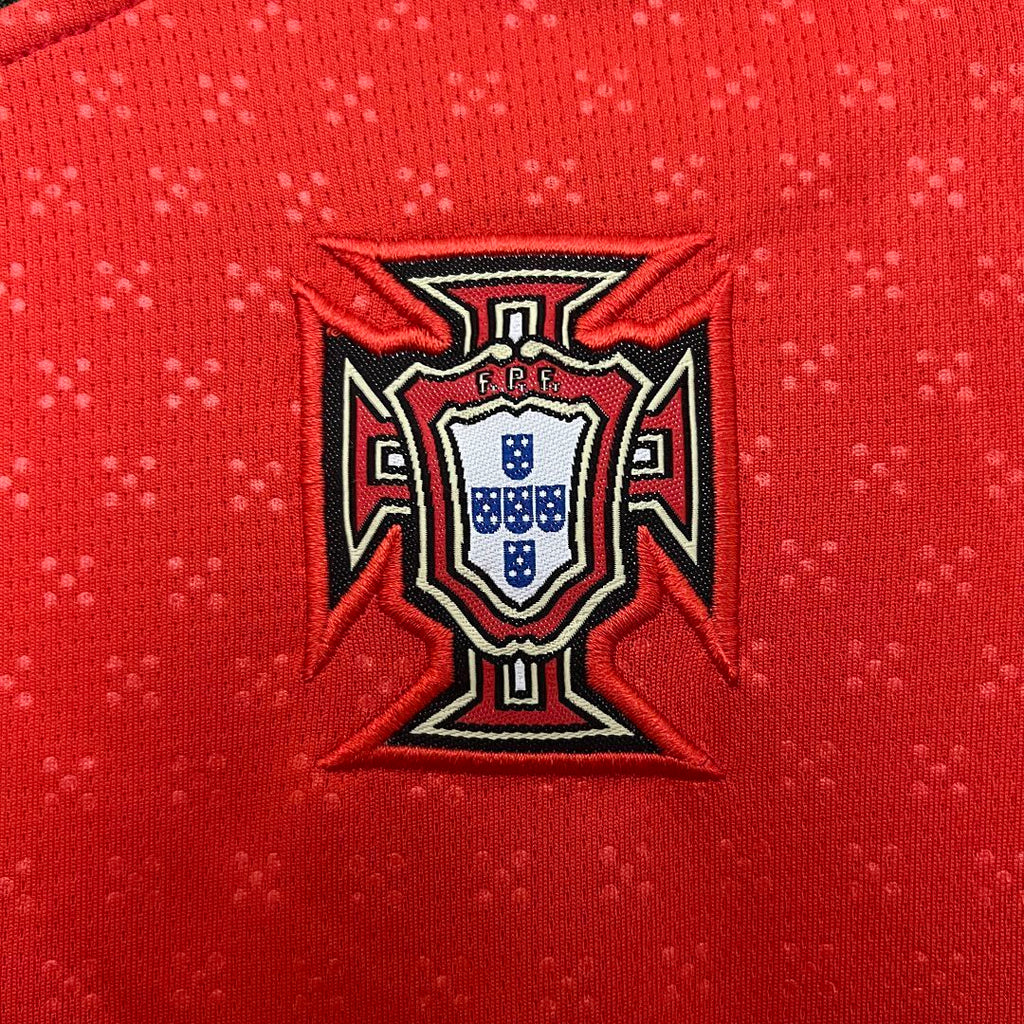 2025 Portugal Home Long Sleeve Kids Size