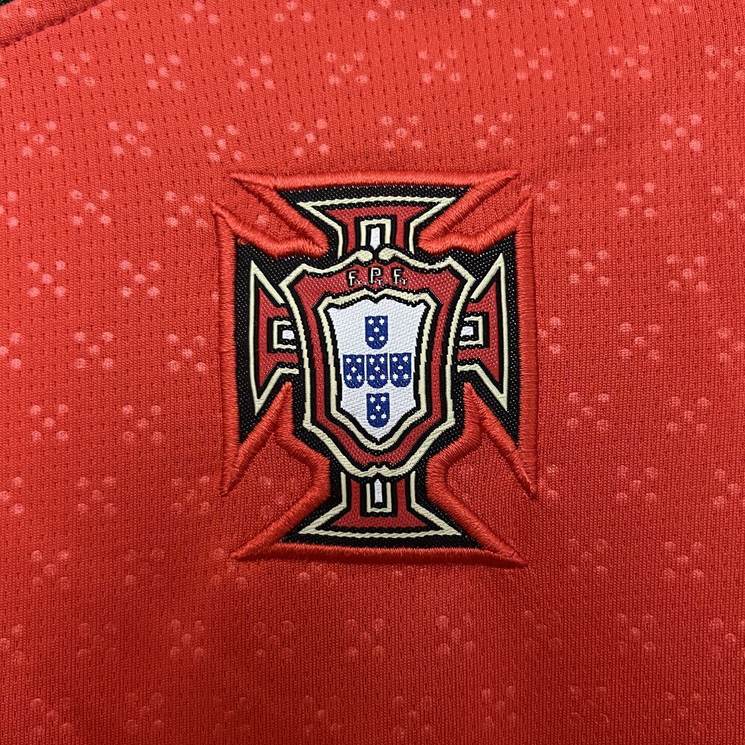 2025 Portugal Home Long Sleeve Kids Size