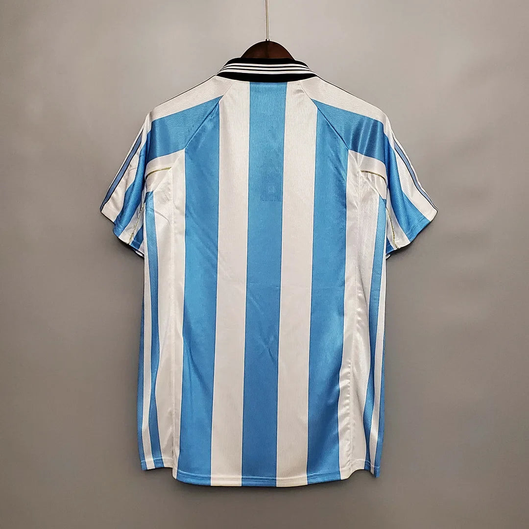 1998 Retro Argentina Home Jersey