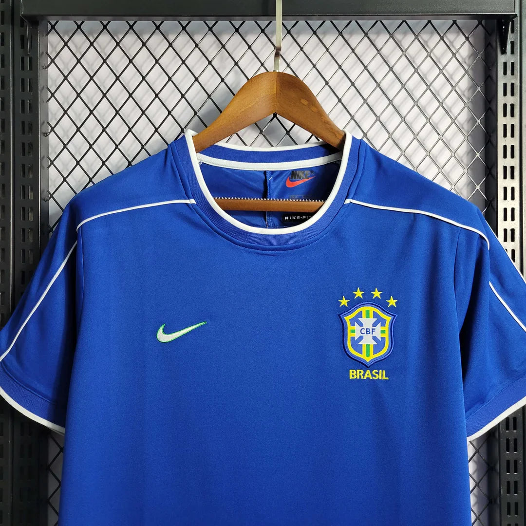 1998 Retro Brazil Away Jersey