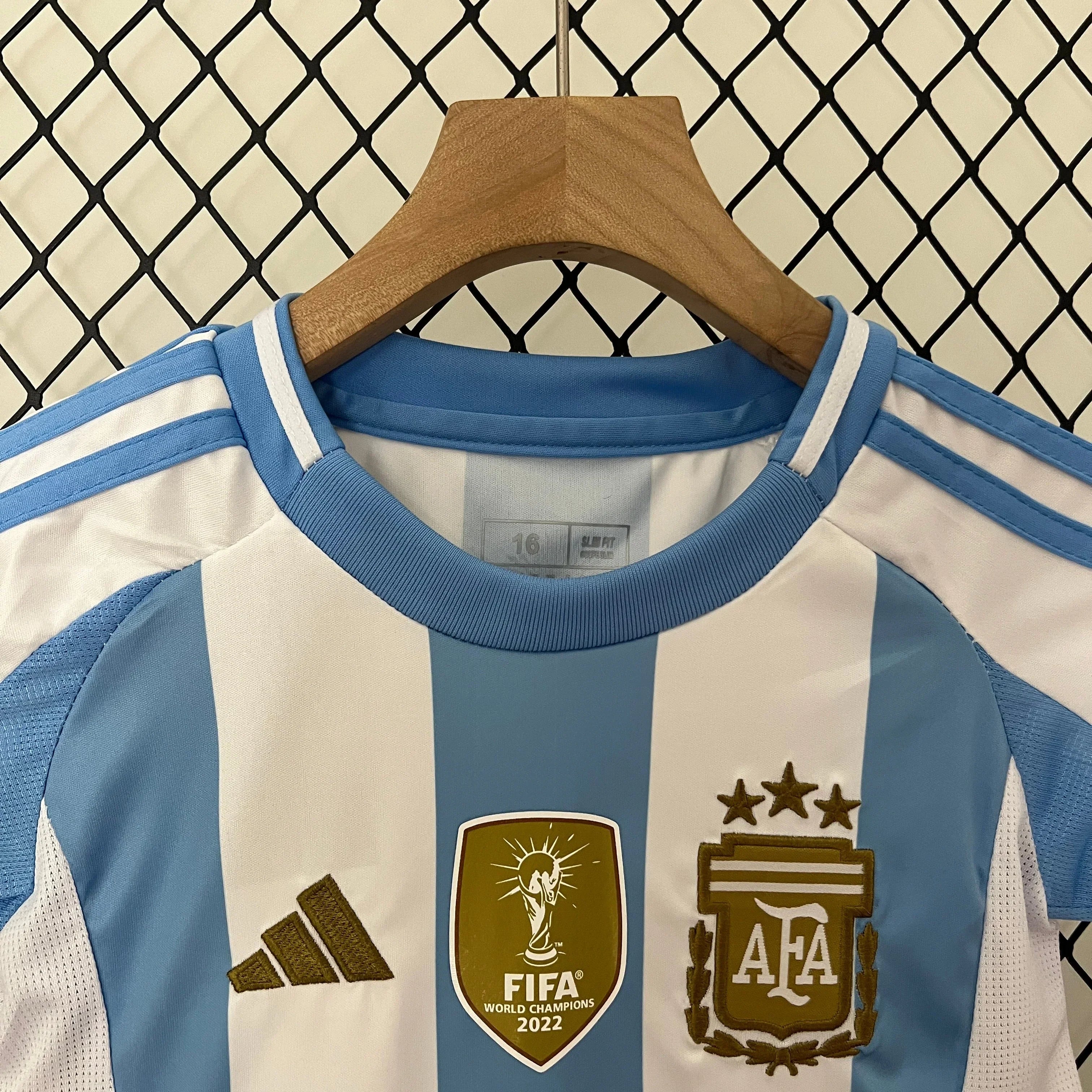 Argentina 2024 Home Jersey Kids Size
