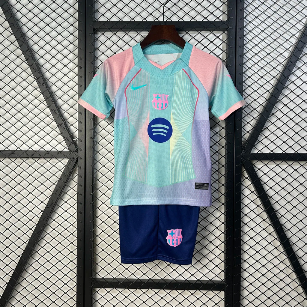 Barcelona "Dreamwave" Limited Jersey Kids Size