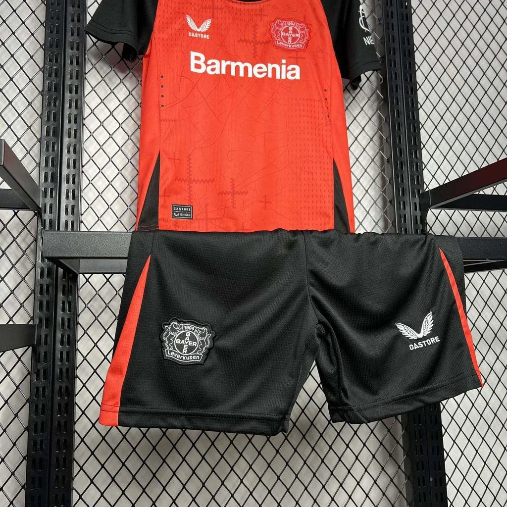 2024/2025 Leverkusen Home Kit Kids Size