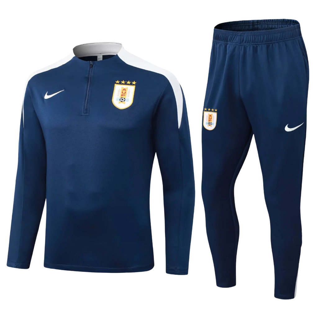 2025 Uruguay Dark Blue Tracksuit