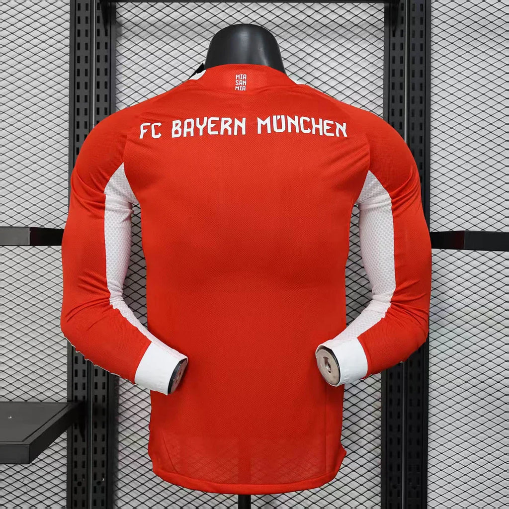 2025/2026 Bayern Munchen Home Long Sleeve