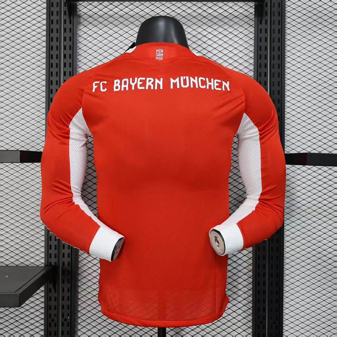 2025/2026 Bayern Munchen Home Long Sleeve