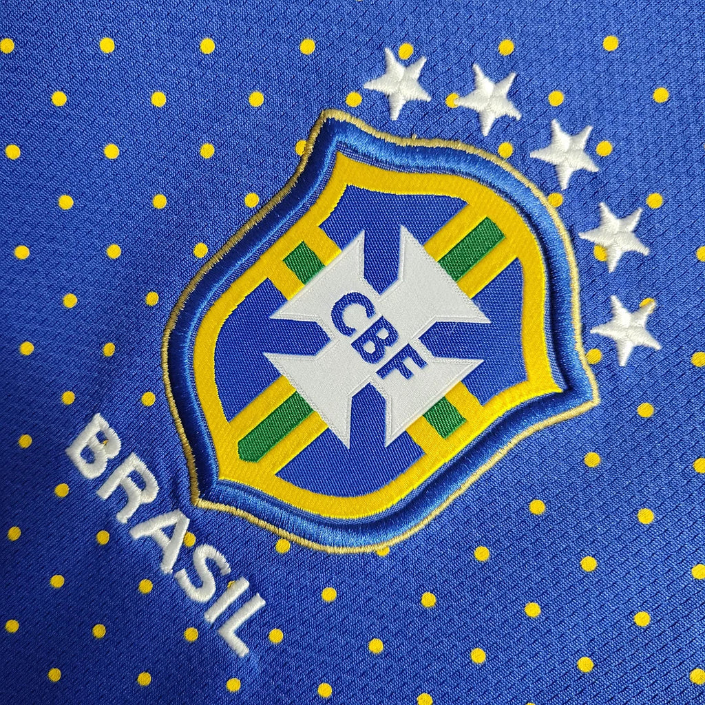 2010 Retro Brazil Away Jersey