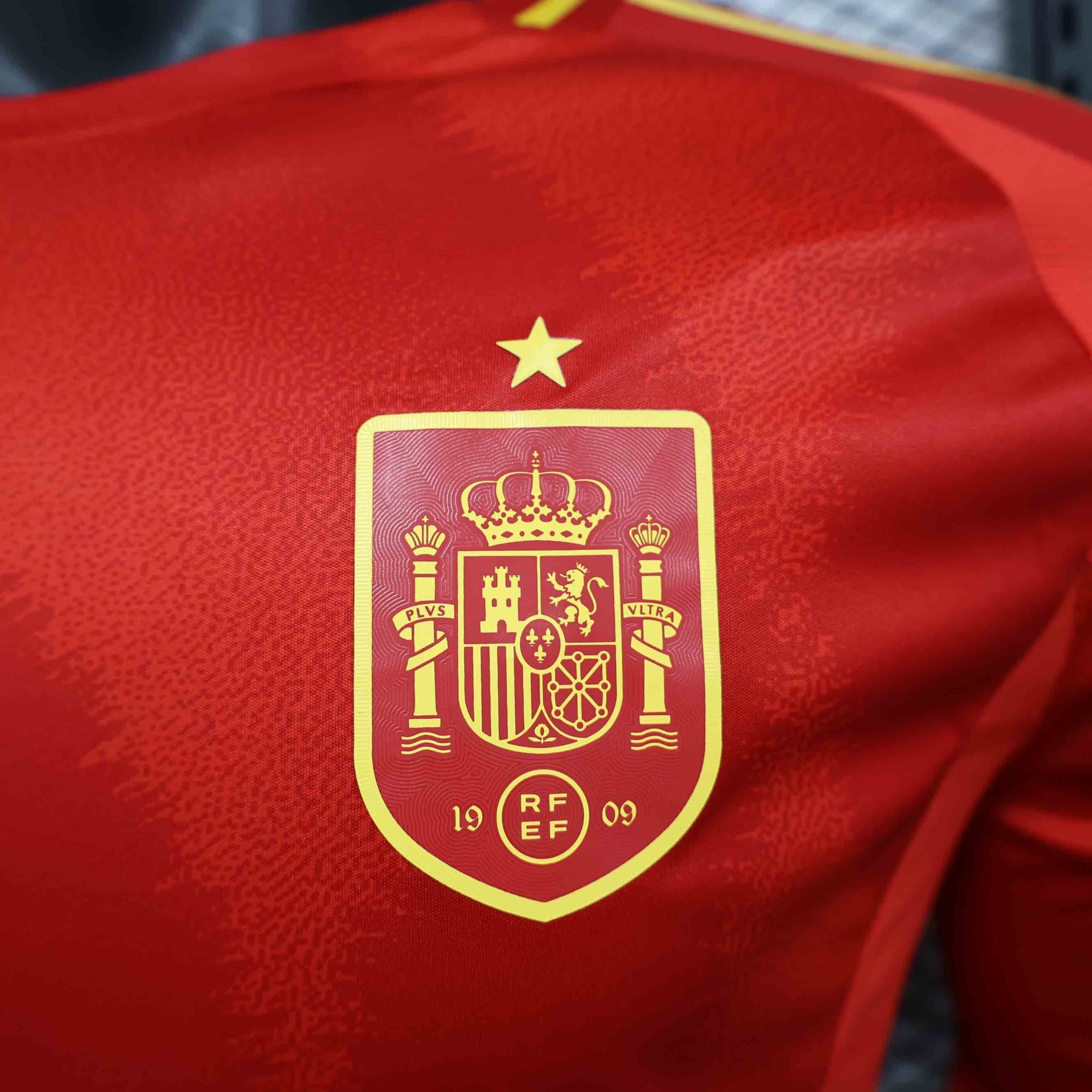 2024 Spain Home Kit Long Sleeve