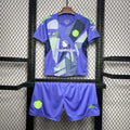 2024/2025 Manchester United Goalkeeper Home Kids Size