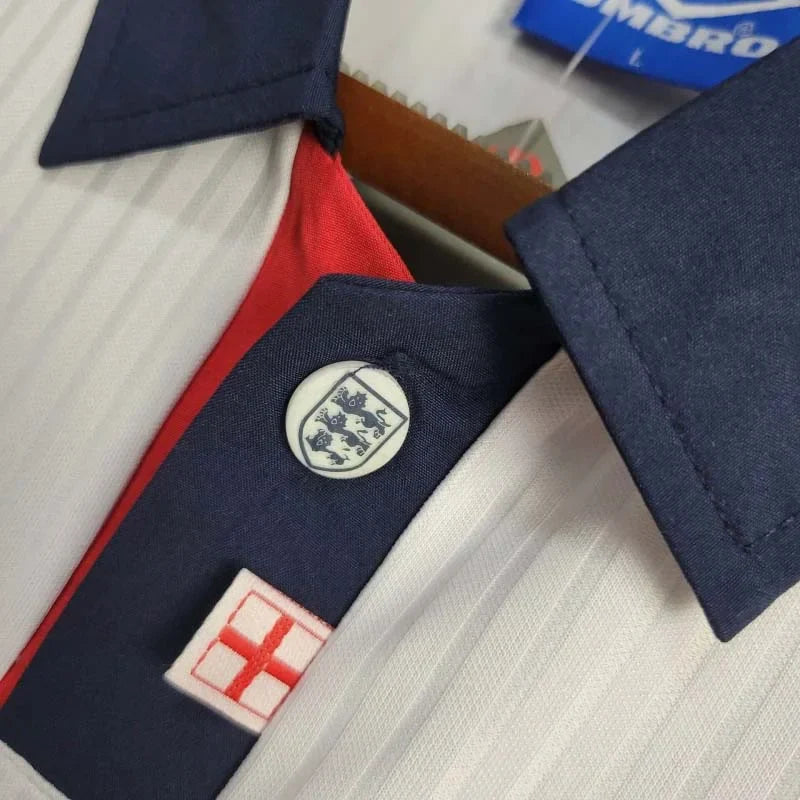1998 Retro England Home Jersey