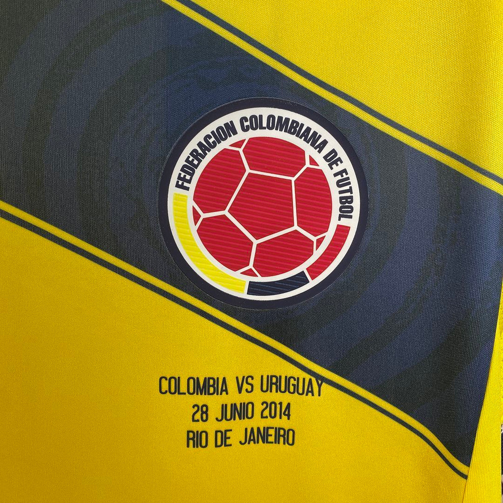 2014 Retro Colombia Home Jersey
