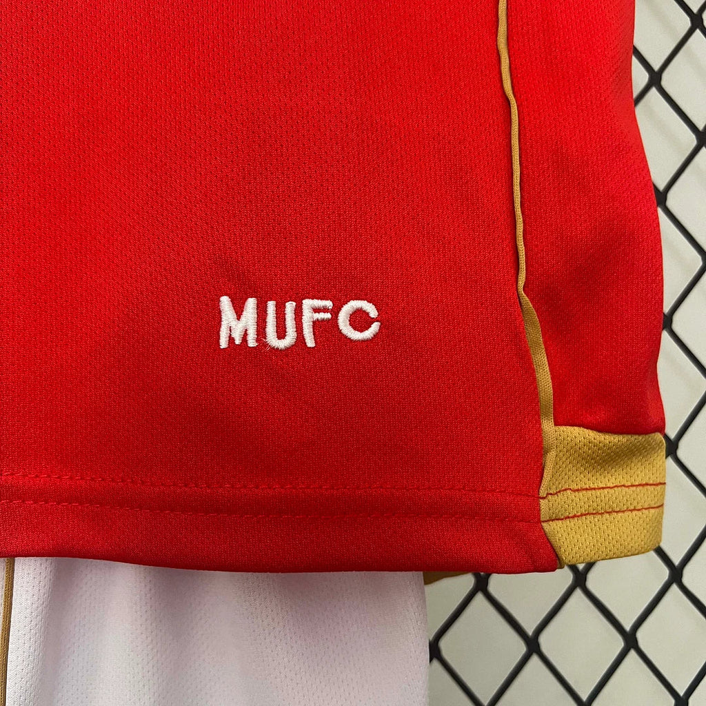 2006/2007 Retro Manchester United Home Kids Size