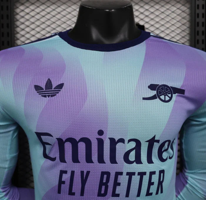 Arsenal 2024/2025 Third Kit Long Sleeve