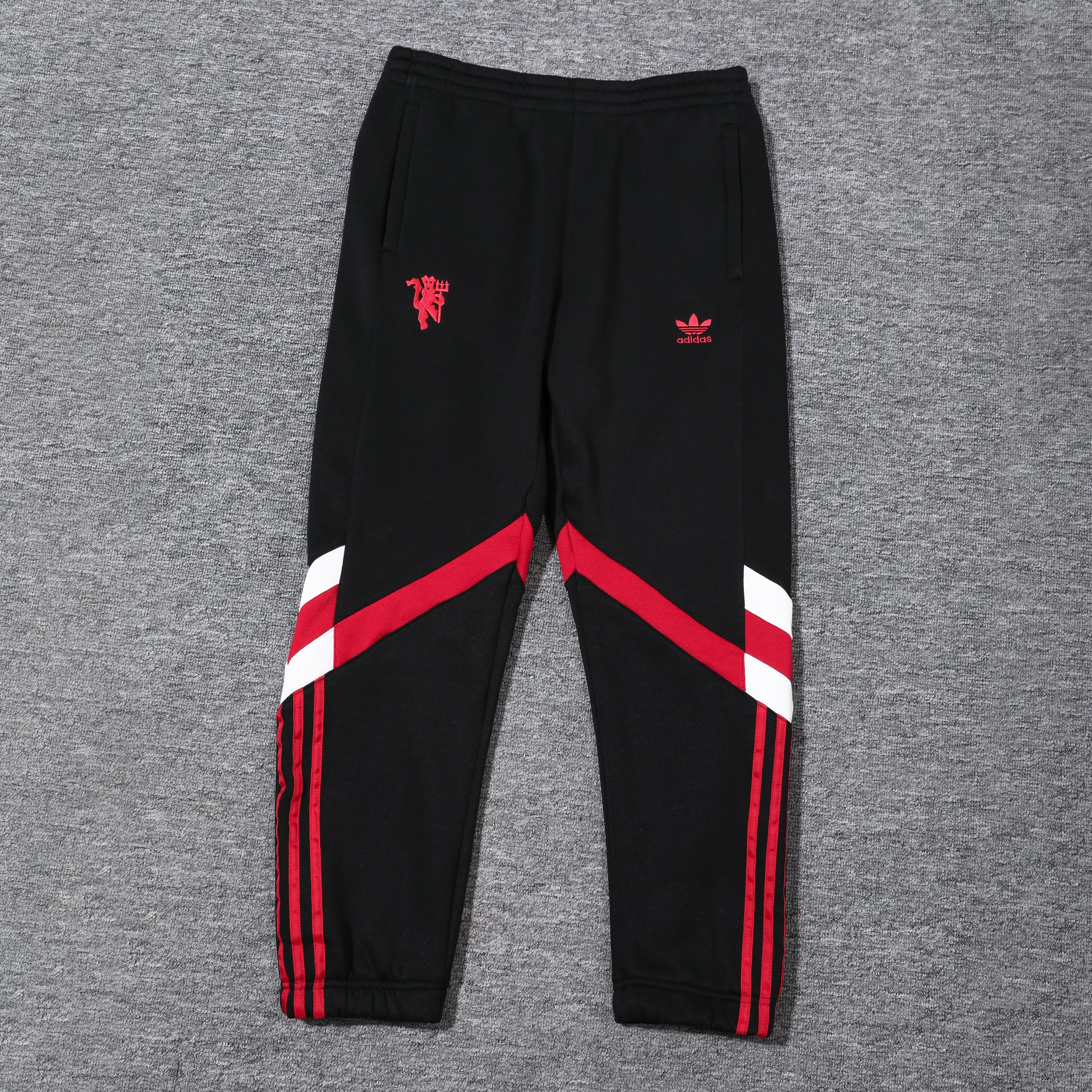 Manchester United Black and Red Tracksuit