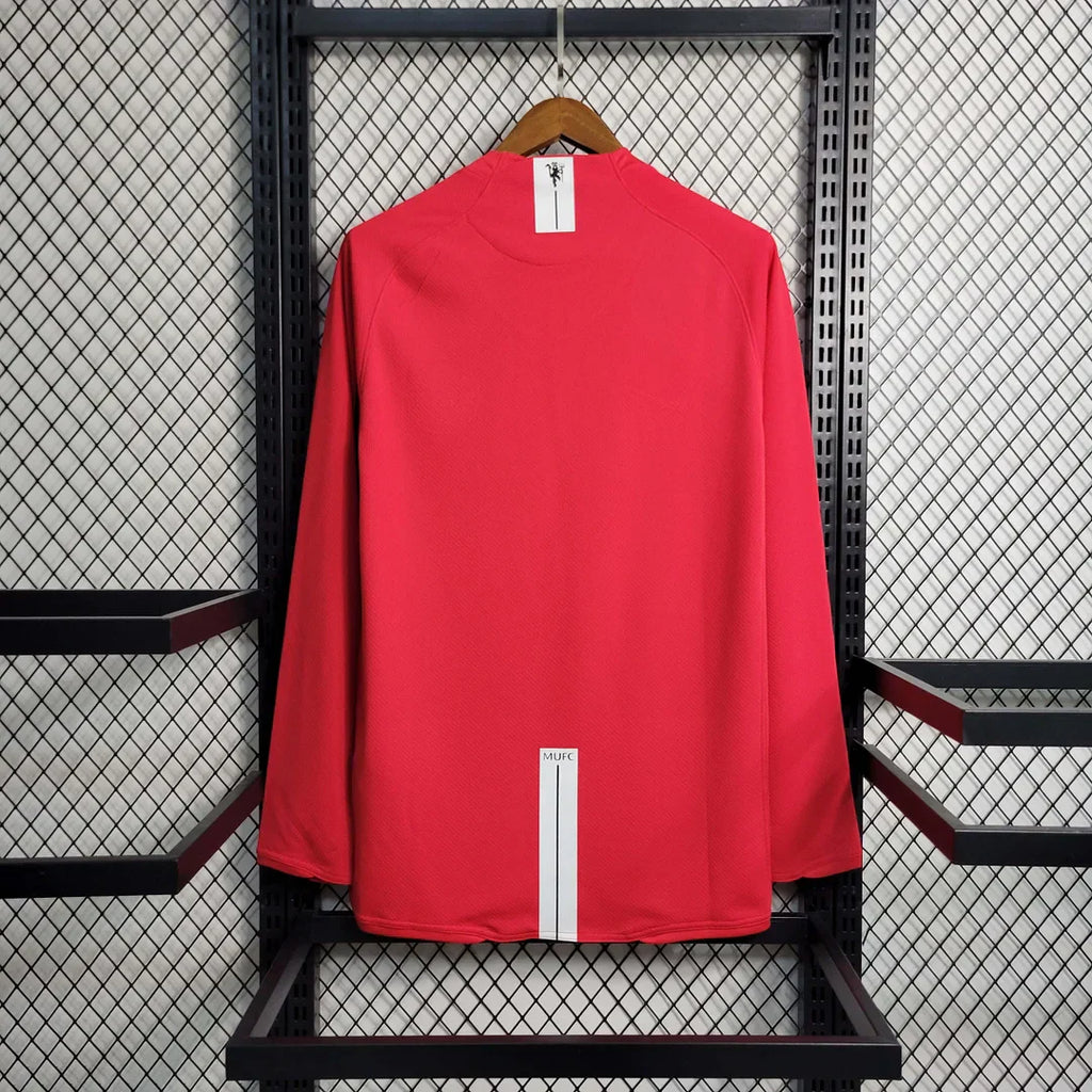 Manchester United Retro 2007-2008 Home Kit Long Sleeve