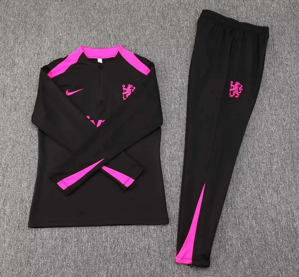 2024/2025 Chelsea Black Tracksuit