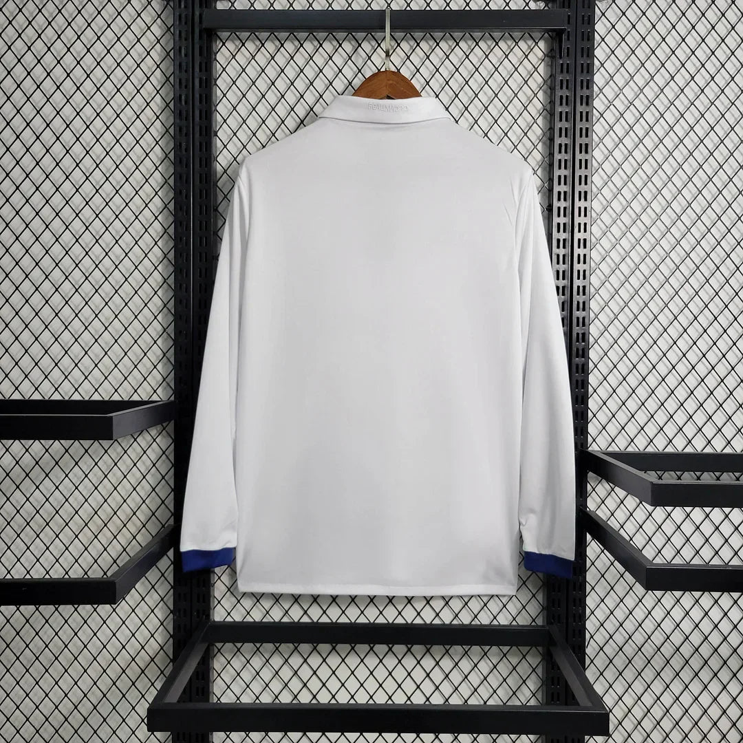 2016/2017 Retro Real Madrid Home Jersey Long Sleeve