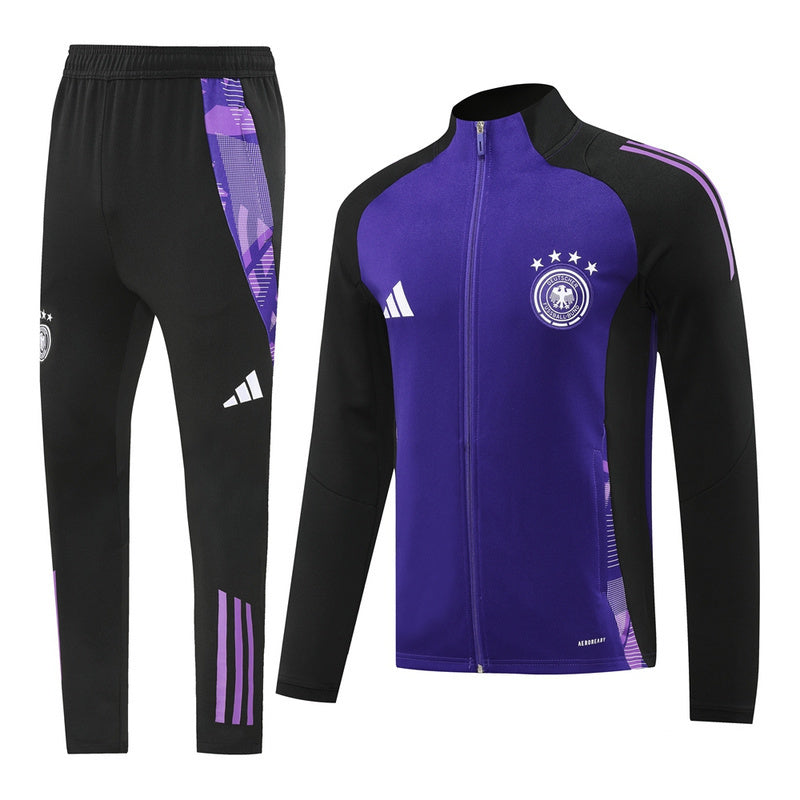 Germany Purple and Black Tracksuit