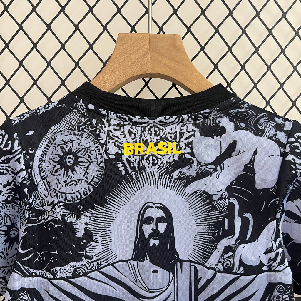 Brazil ”Jesus” Limited Jersey Kids Size