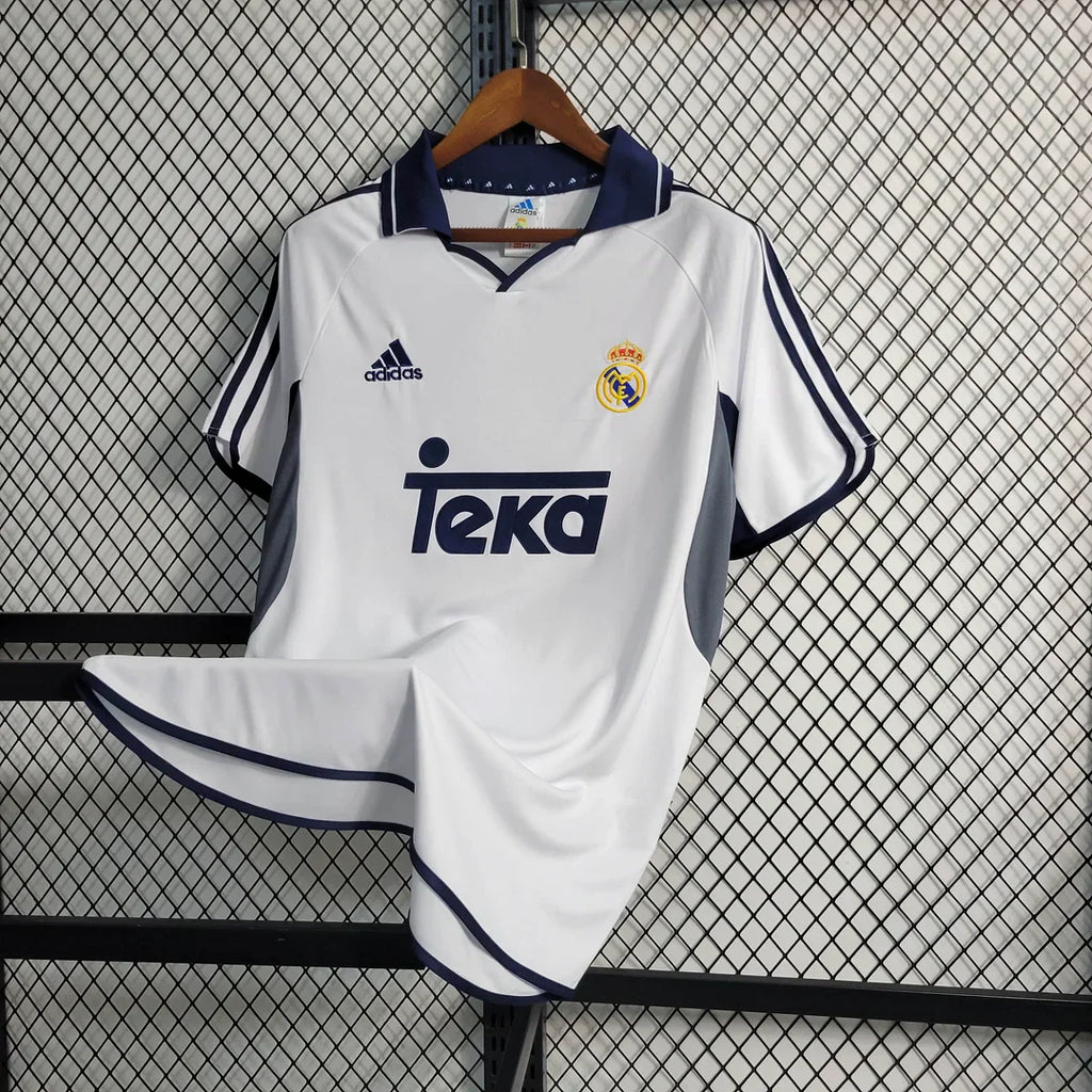 2000/2001 Retro Real Madrid Home Jersey
