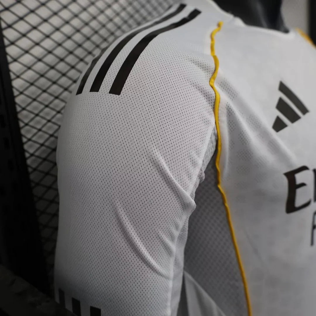 Real Madrid 2025/2026 Home Kit Long Sleeve