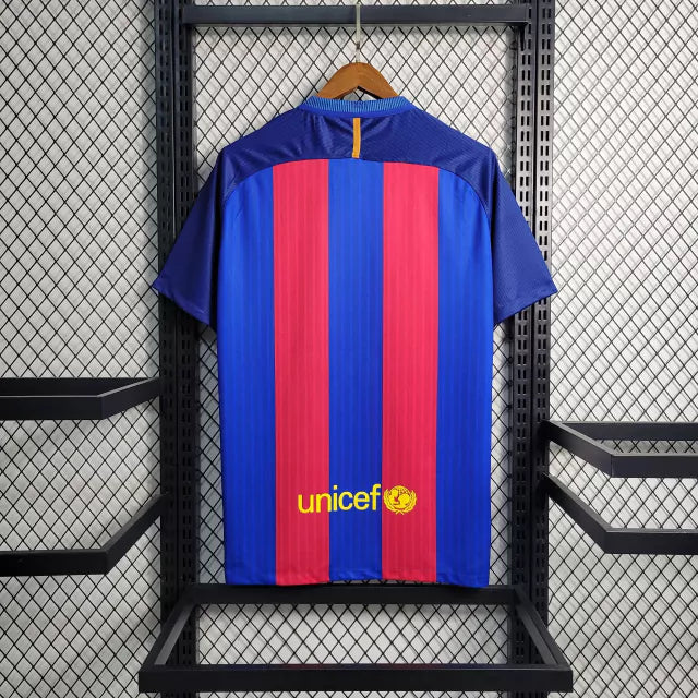 2016/2017 Retro Barcelona Home Jersey