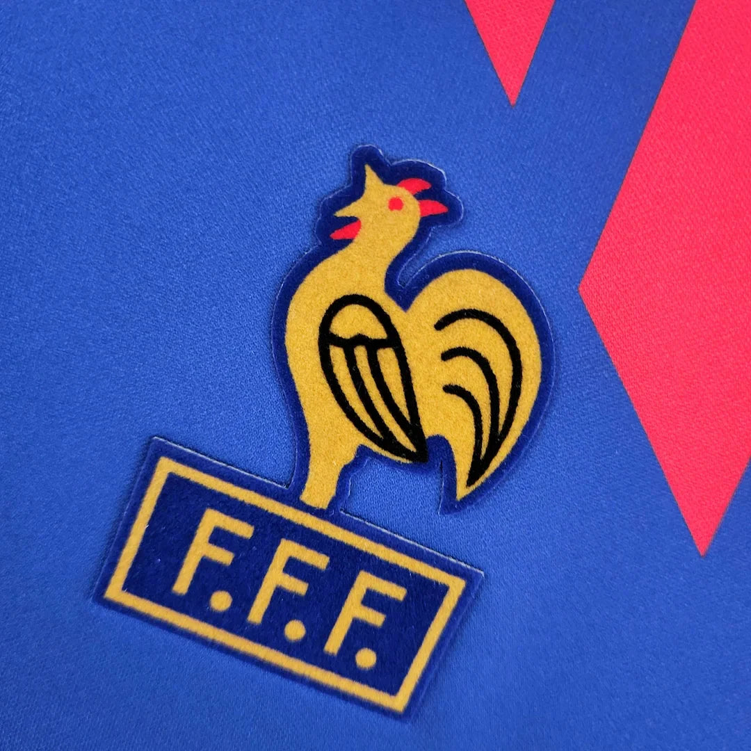 1988-1990 Retro France Home Jersey