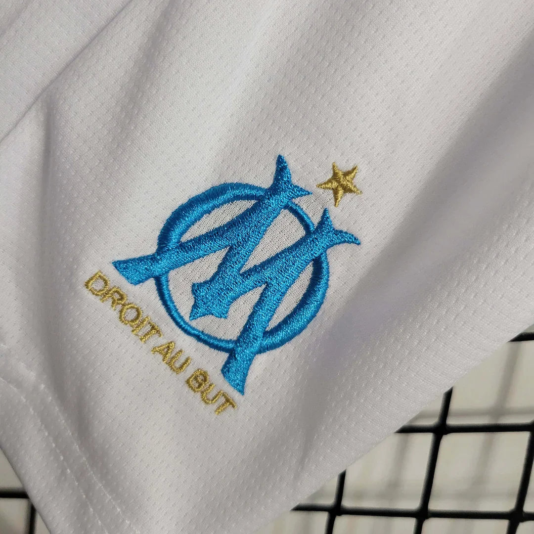 2023/2024 Olympique de Marseille Home Kit Kids Size
