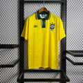 1991-1993 Retro Brazil Home Jersey