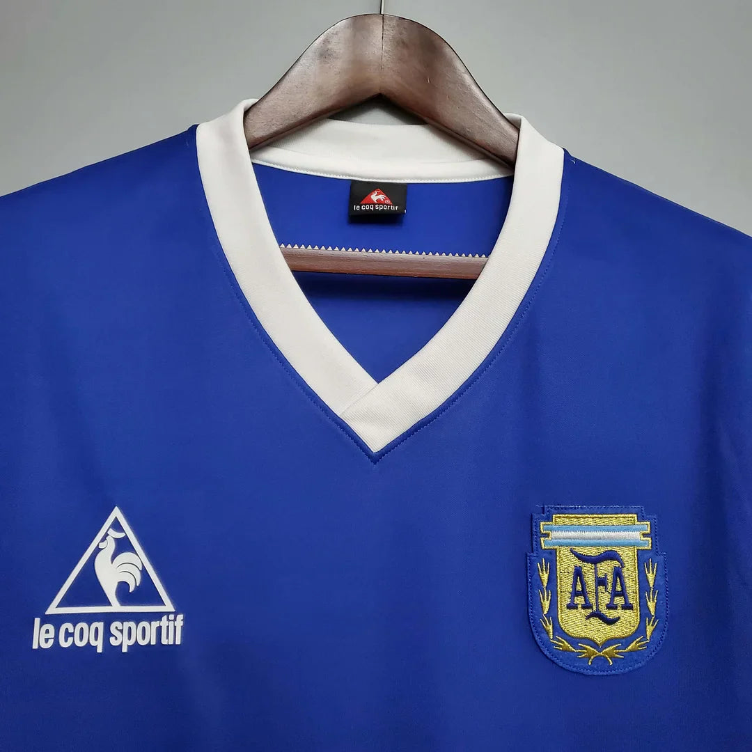 1986 Retro Argentina Away Jersey
