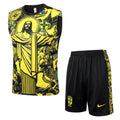 Brazil "Jesus" Yellow Tank Top Set