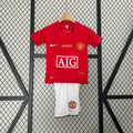 Manchester United Retro 2006/2007 Home Jersey Kids Size