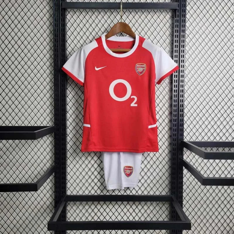 2002-2004 Retro Arsenal Home Jersey Kids Size