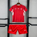 2026 Switzerland Home World Cup Kit Kids Size