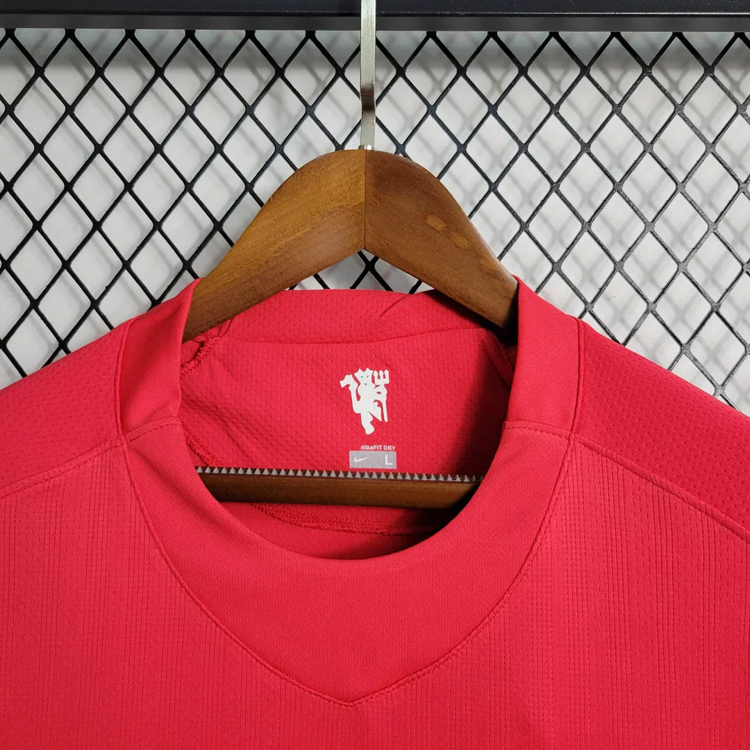 2007/2008 Retro Manchester United Home Champions League Kit