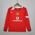 2004/2006 Retro Manchester United Home Long Sleeve