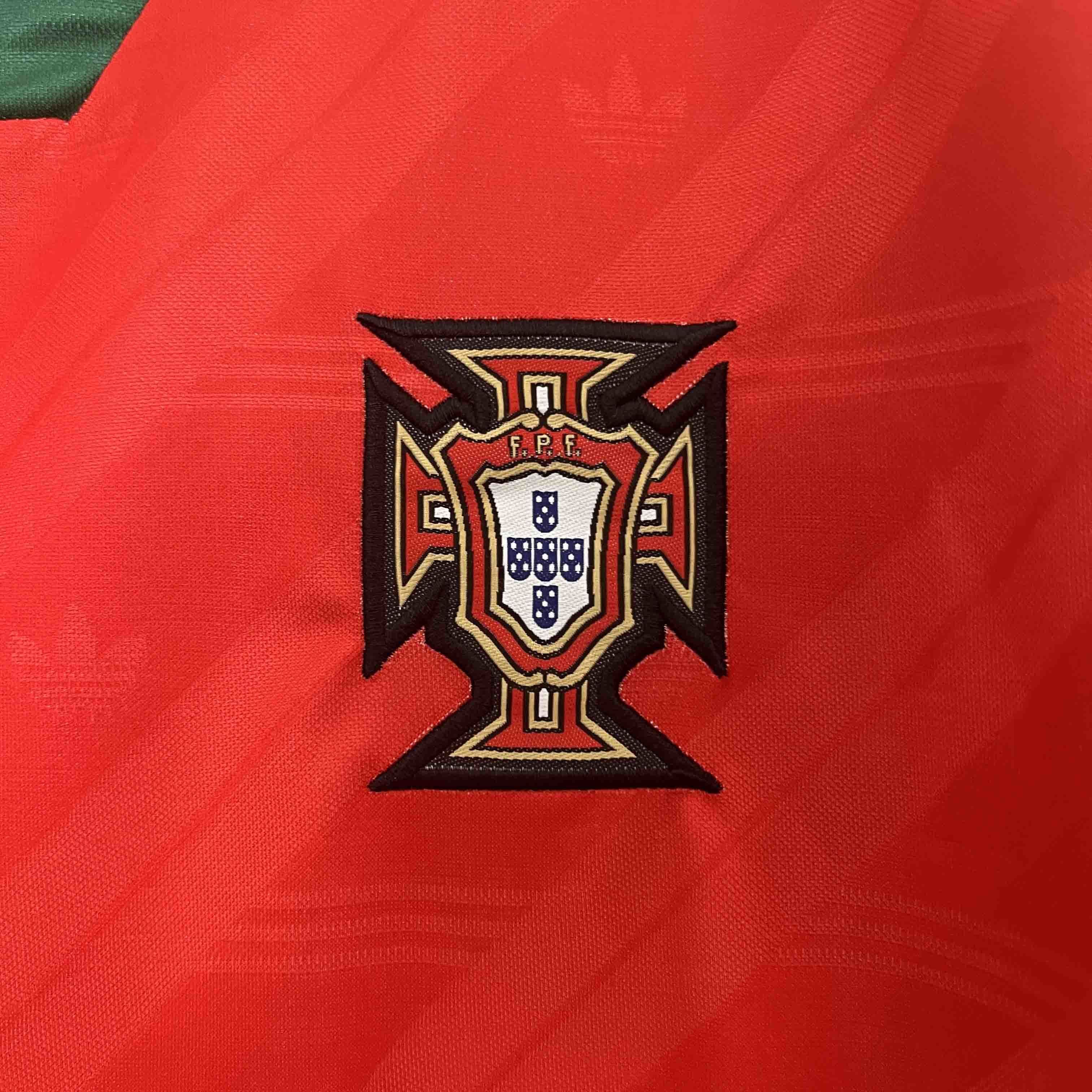 1992 Retro Portugal Home Jersey