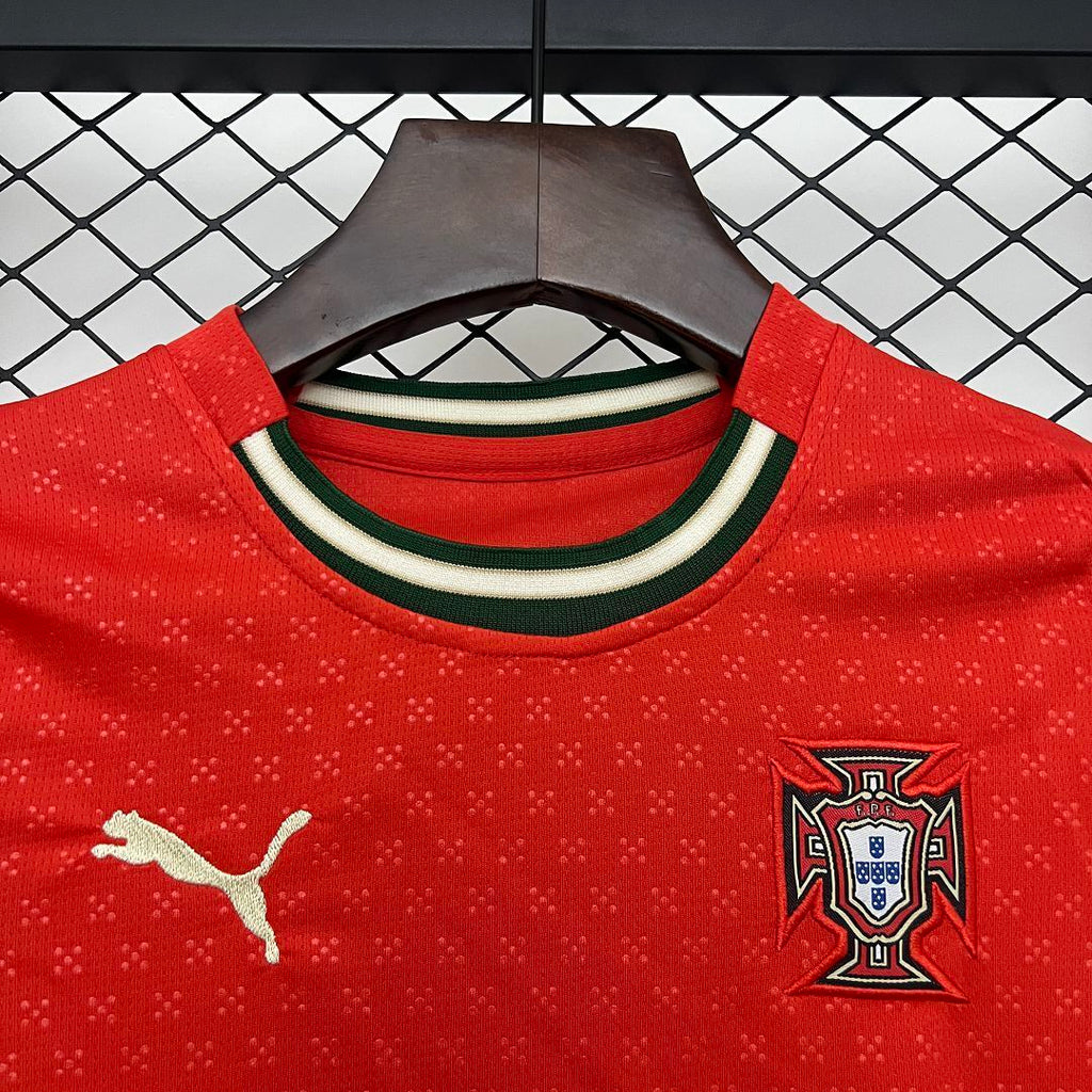 2025 Portugal Home Long Sleeve Kids Size