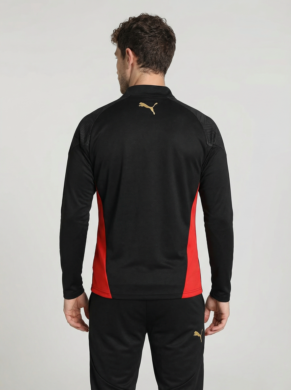 AC MILAN BLACK TRACKSUIT