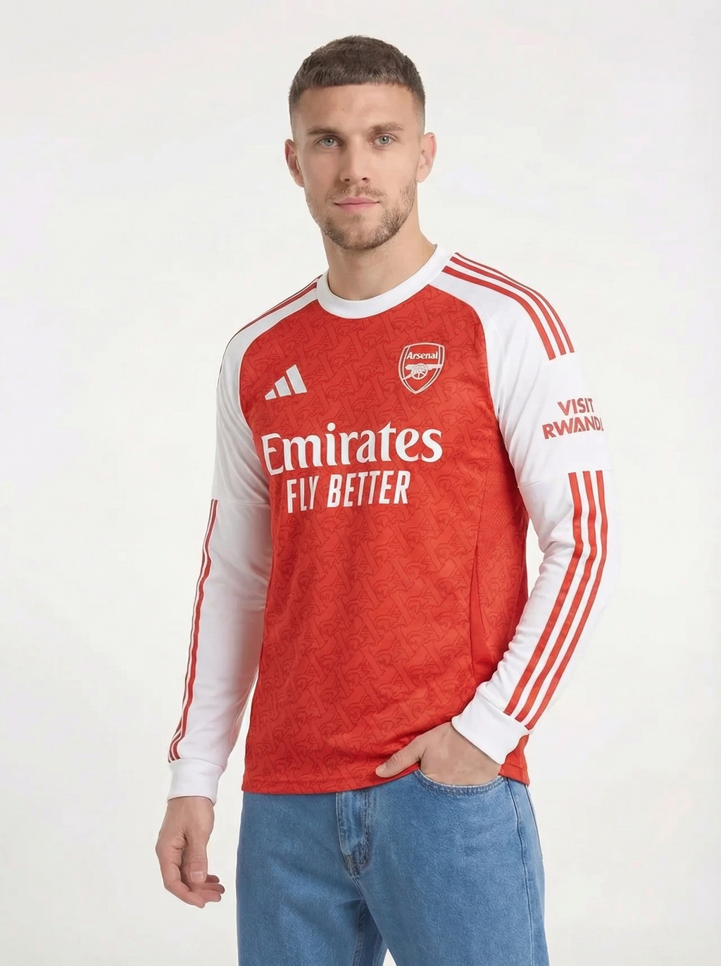 ARSENAL 2025/26 HOME LONG SLEEVE SHIRT