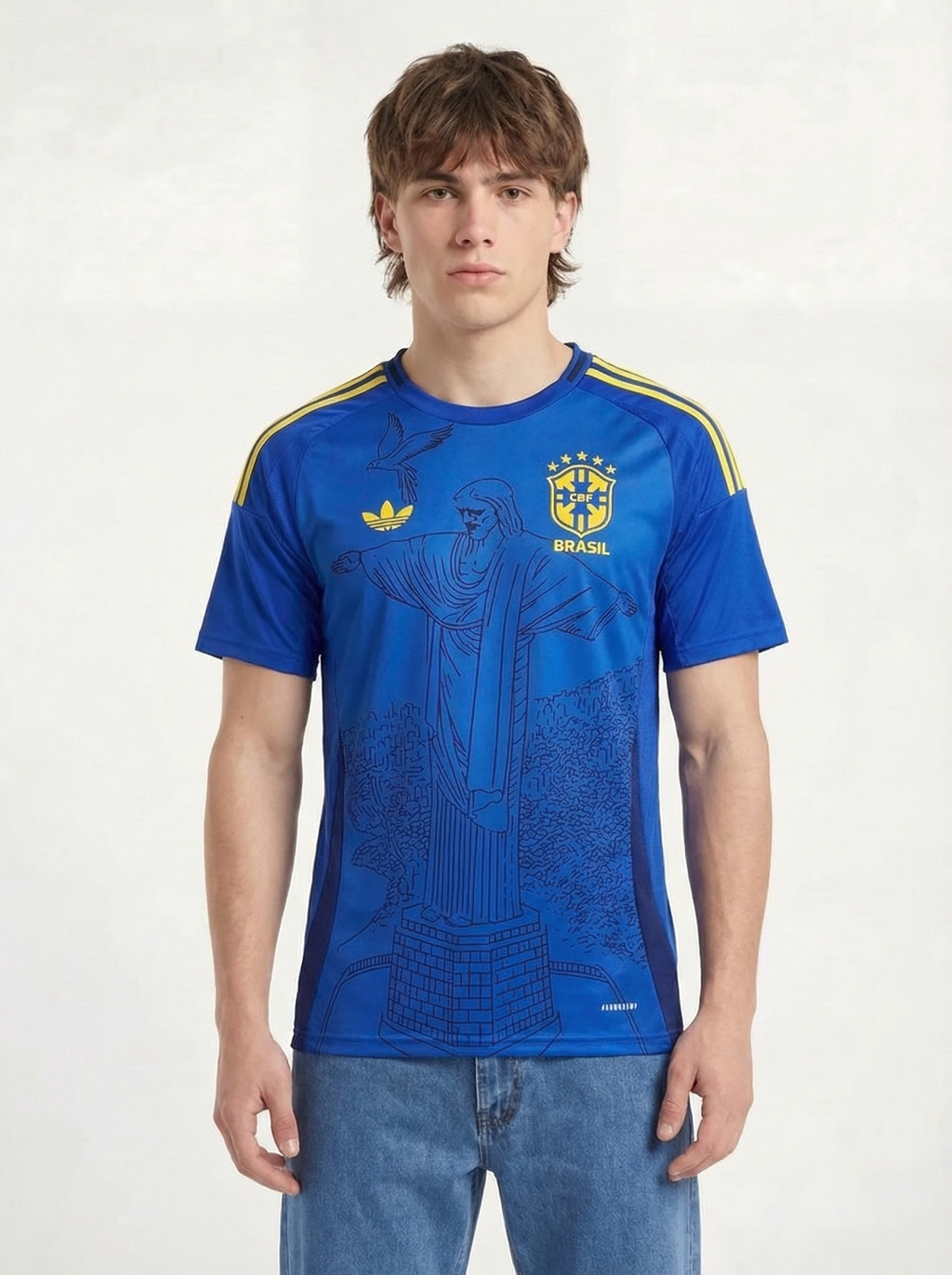 BRAZIL BLUE JESUS STATUE KIT