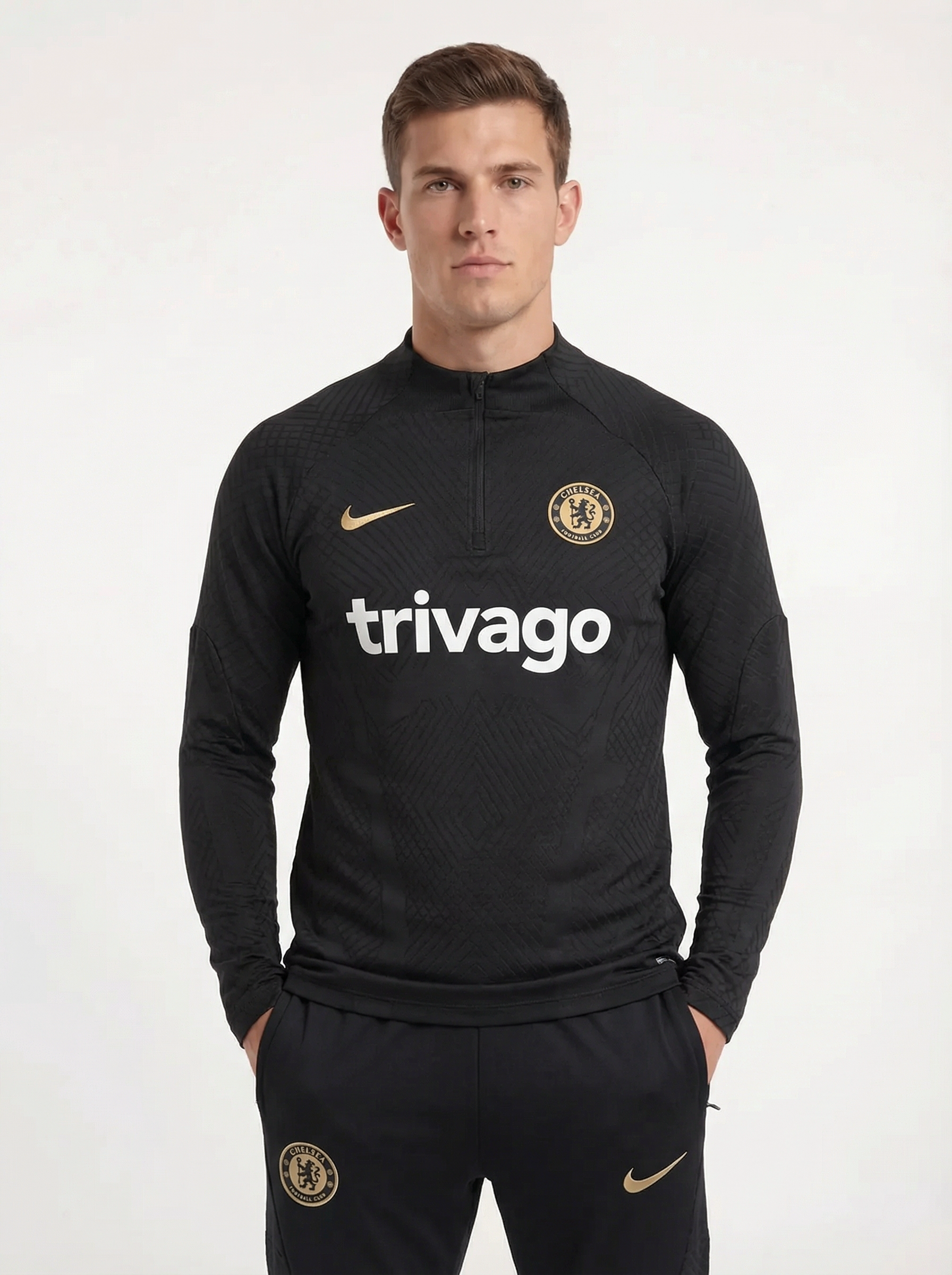 CHELSEA BLACK TRACKSUIT
