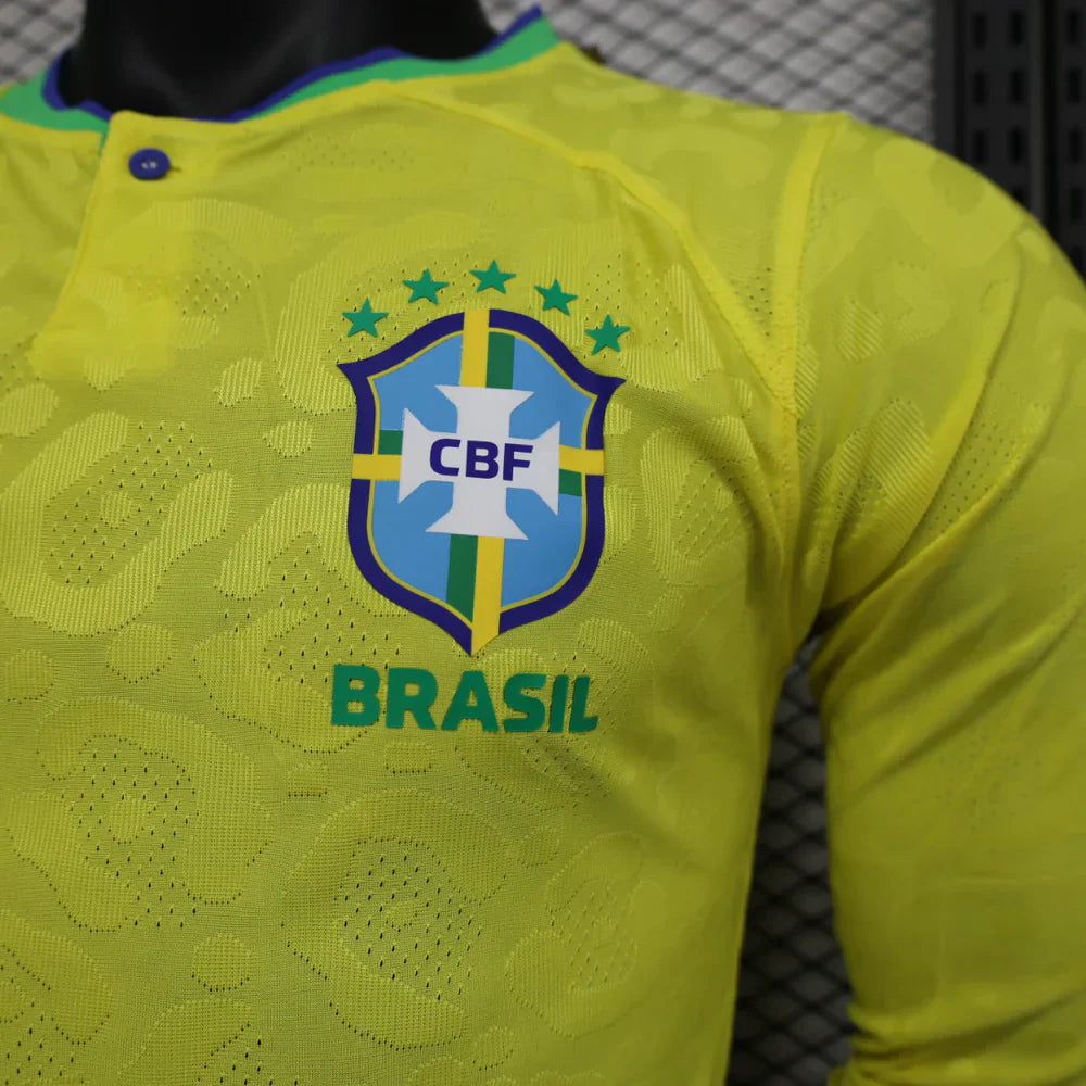Brazil 2022 Home Kit Long Sleeve