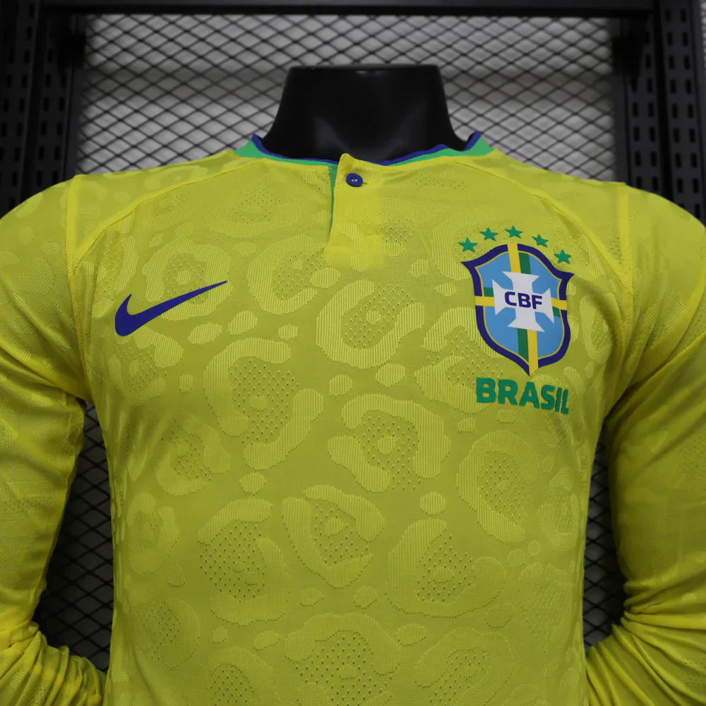 Brazil 2022 Home Kit Long Sleeve