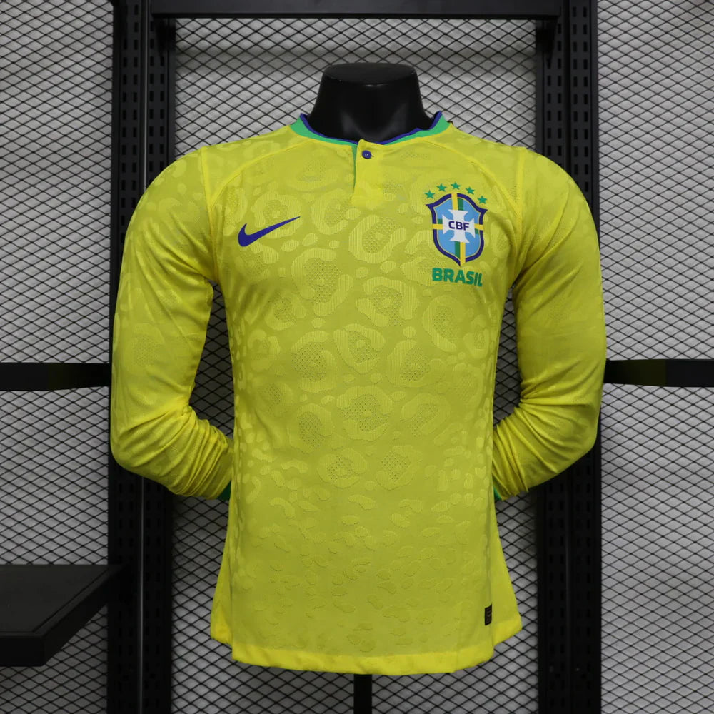 Brazil 2022 Home Kit Long Sleeve